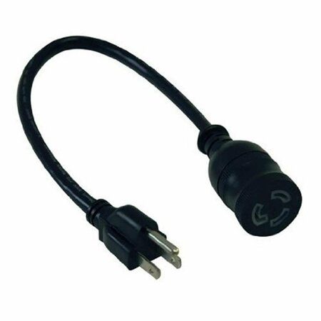 EVOLVE Tripp Lite, Power Extension Server Cord, 15A, 14AWG, NEMA 5-15P to NEMA L5-15R, 1FT EV190489